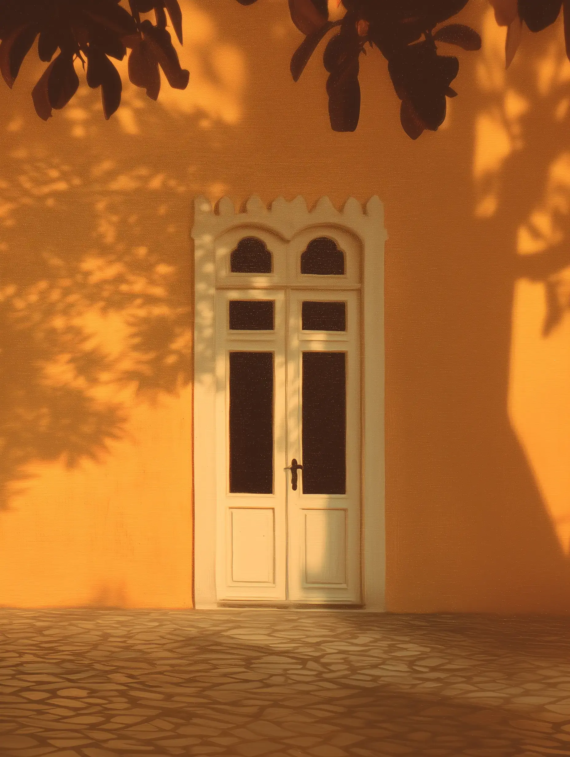 TinyDoor hero door with flowers